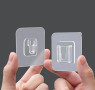 Double-Sided Adhesive Wall Strong Hooks Hanger Suction Cup Sucker Wall Storage Holder For Kitchen Bathroom bedroom - 1pcs